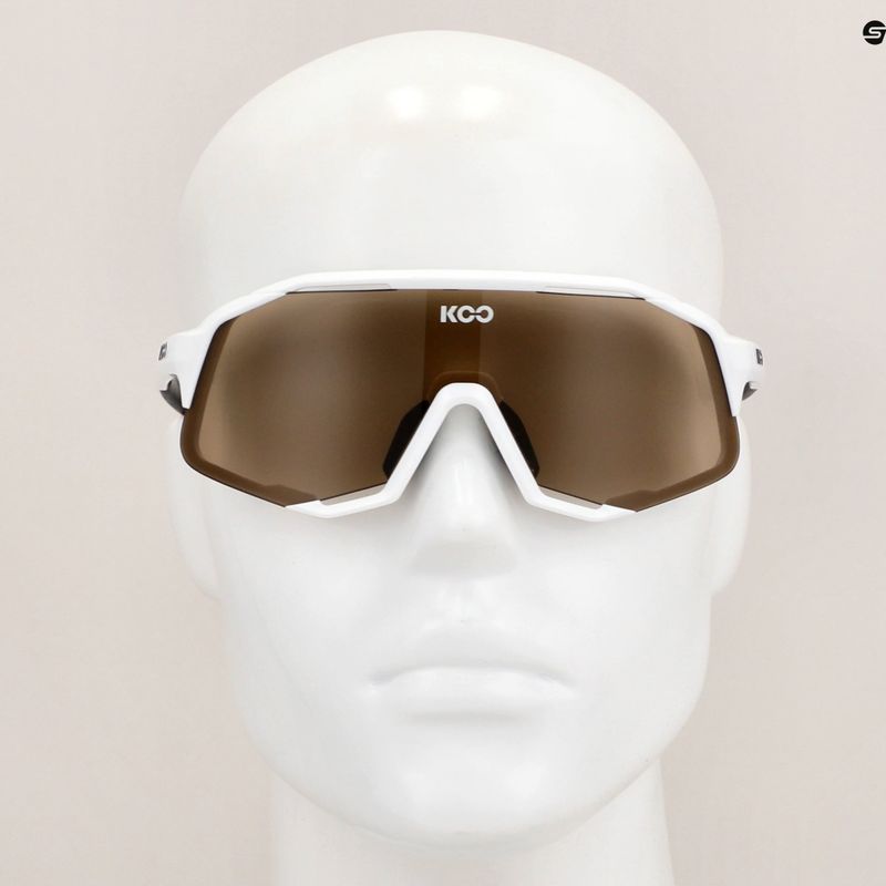 Occhiali da sole Koo Demos bianchi/fotocromatici rosa 2