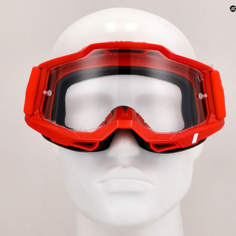 100% Occhiali da ciclismo Accuri 2 rosso/chiaro 7