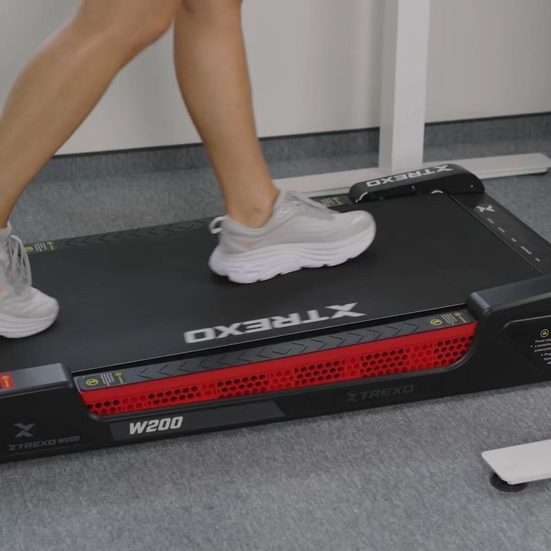 TREXO Walking Pad W200 tapis roulant elettrico nero 16