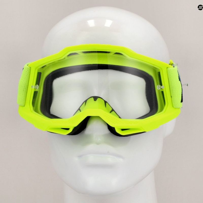 Occhiali da ciclismo per bambini 100% Accuri 2 Junior fluo/giallo/chiaro 7