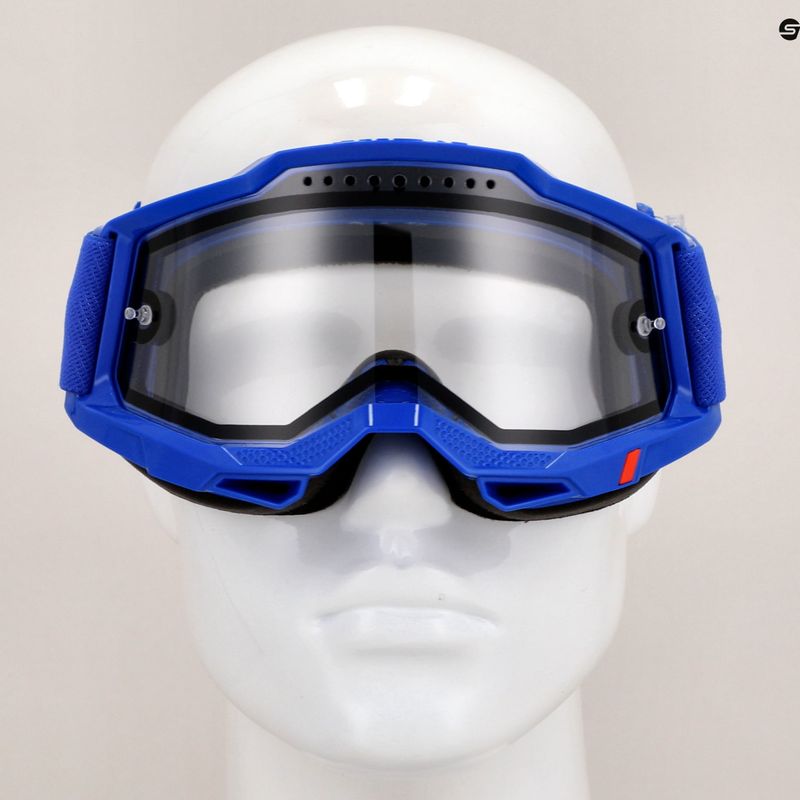 100% Accuri 2 Enduro MTB blu/chiaro occhiali da ciclismo 7