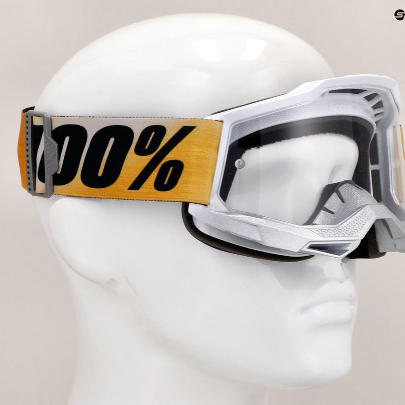 100% Occhiali da ciclismo Accuri 2 shiv/clear 7