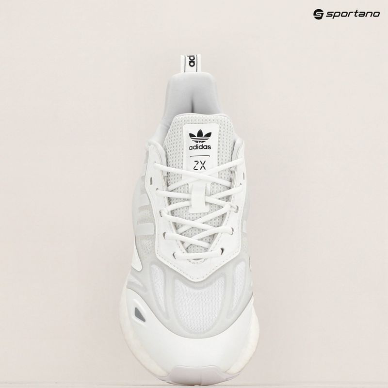 Scarpe da bambino adidas ZX 2K Boost 2.0 cloud white/core nero 9