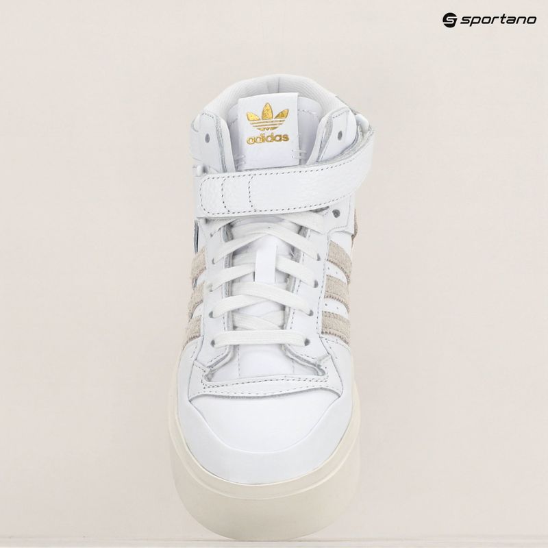 Donne adidas Forum Bonega Mid scarpe cloud white/orbit grey/bliss 10
