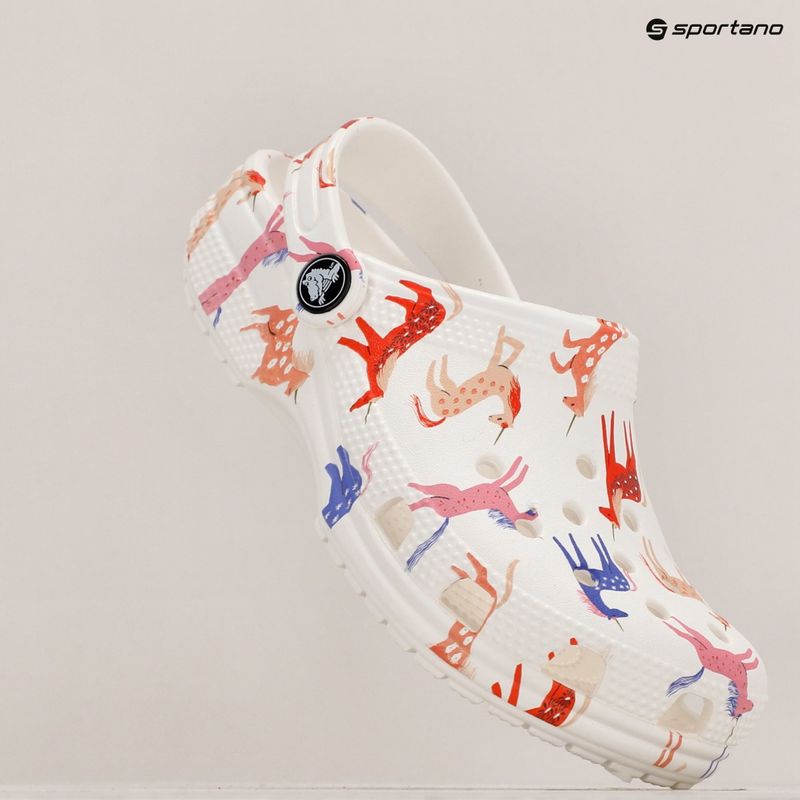 Crocs Classic Character Print Clog Infradito per bambini a forma di unicorno 16