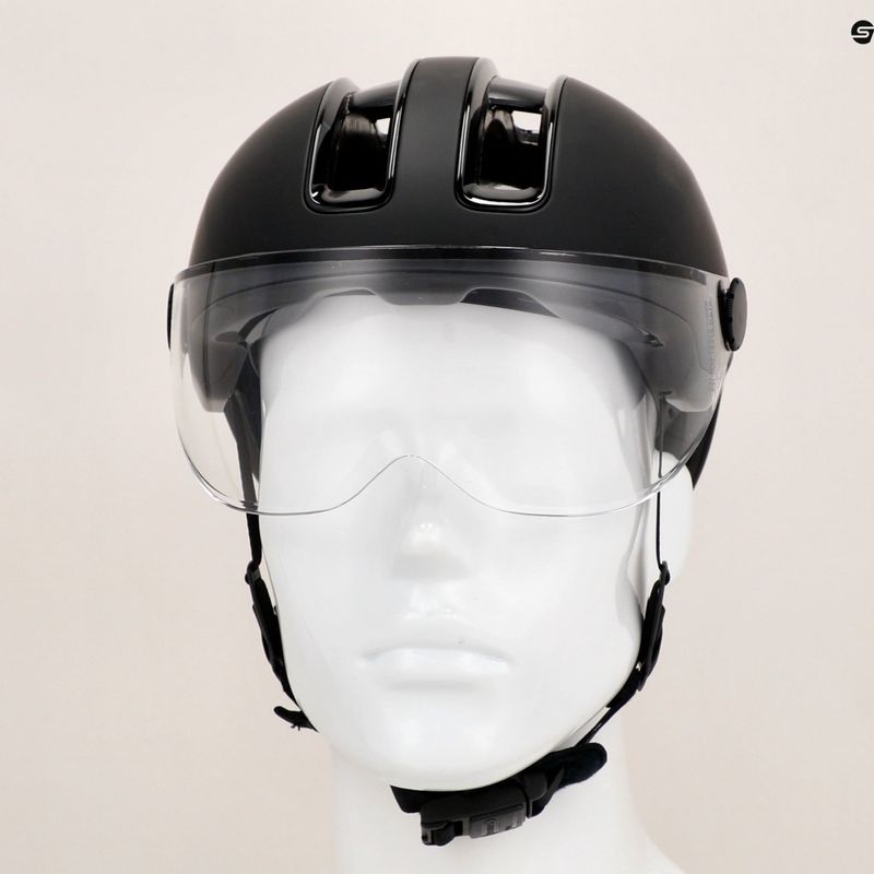 ABUS casco da bicicletta Hud-y Ace velluto nero 11