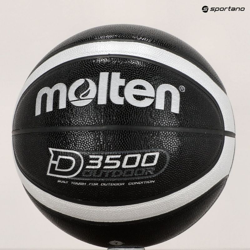 Pallacanestro Molten B7D3500-KS Outdoor nero taglia 7 5