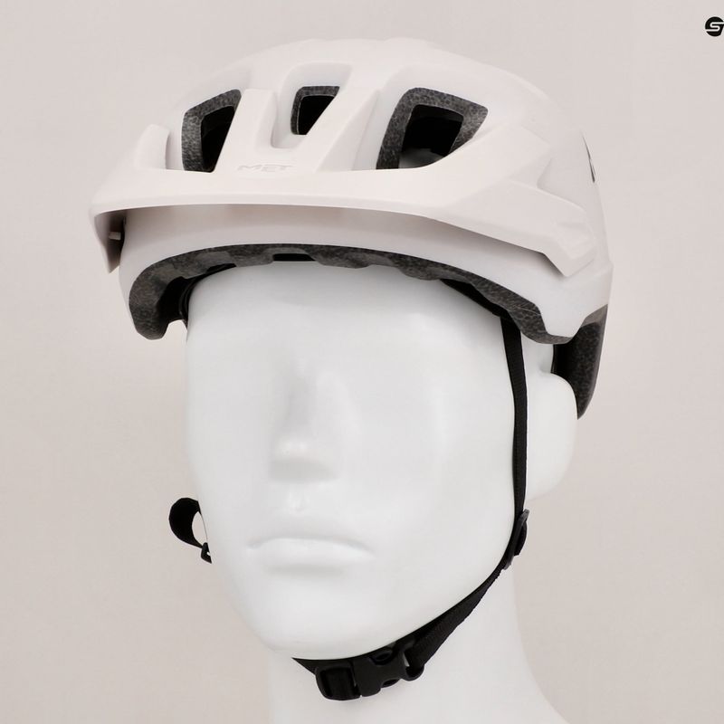 Casco da bicicletta MET Echo bianco/bronzo opaco 8