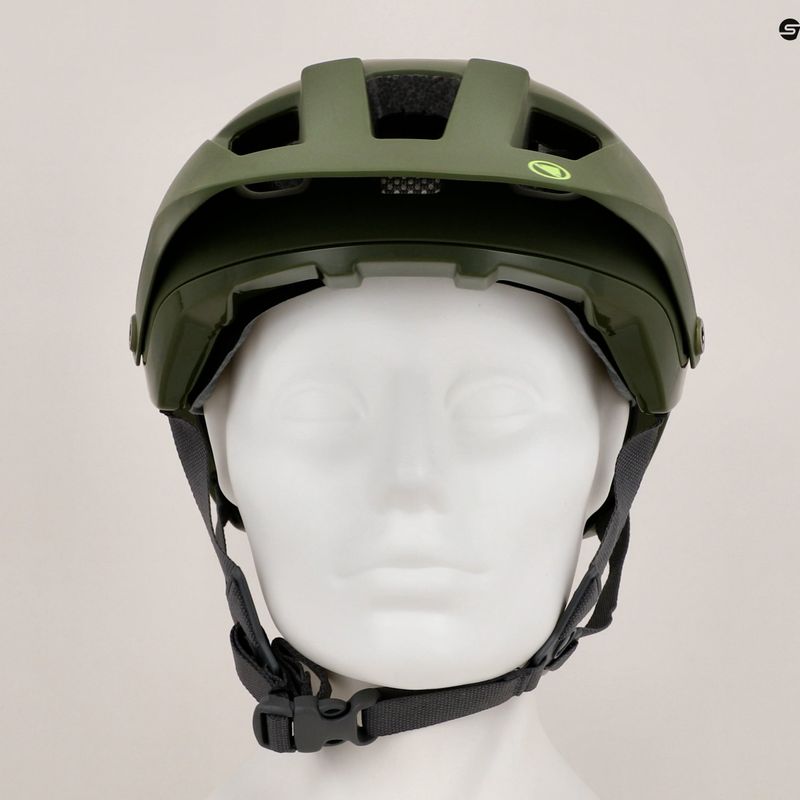Casco da bicicletta Endura Hummvee Plus verde oliva 10