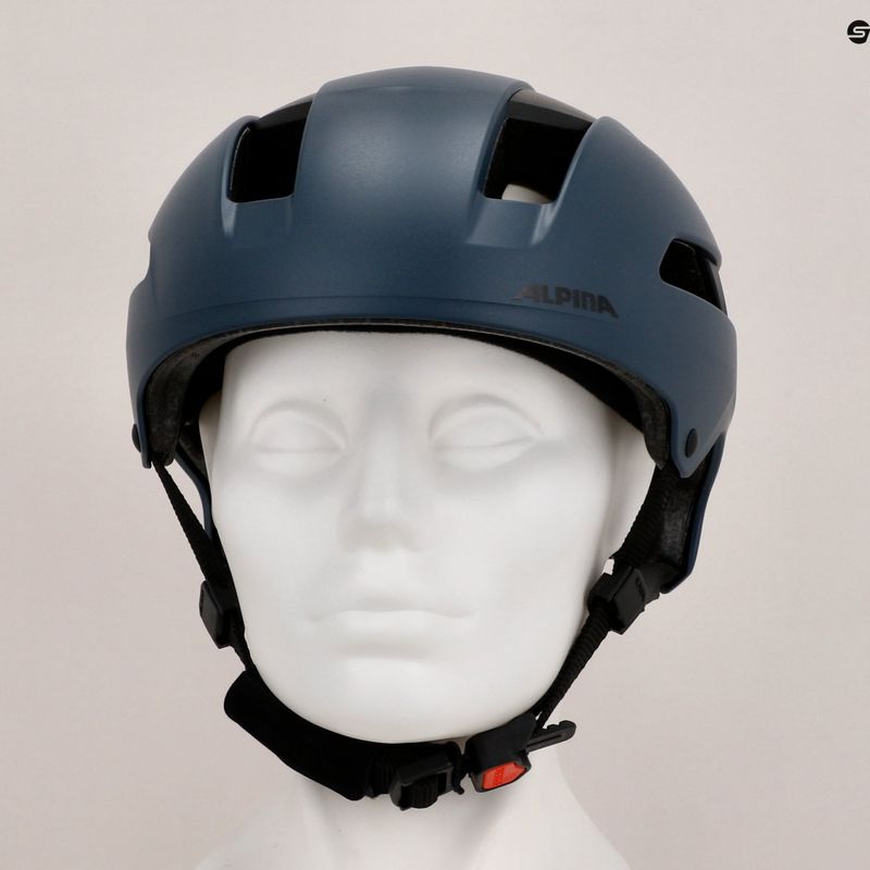 Casco da bici Alpina Soho navy opaco 7