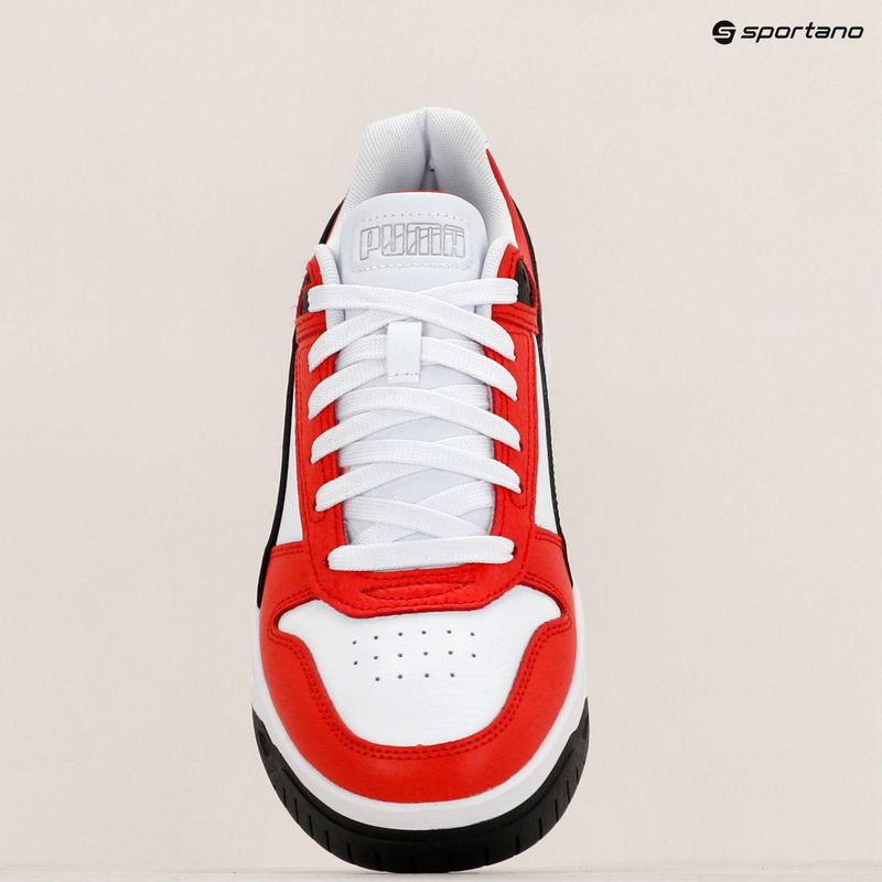PUMA RBD Tech Classic scarpe puma bianco/puma nero/per sempre rosso 9
