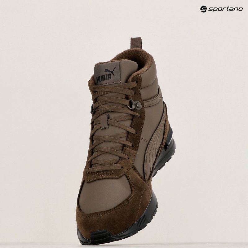 Scarpe PUMA Graviton Mid cioccolato/puma nero 9