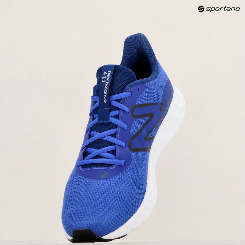 Scarpe da corsa New Balance 411 v3 blu marino per uomo 9