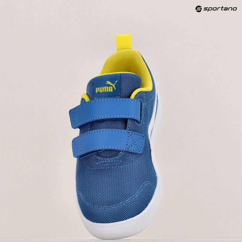 PUMA Courtflex v2 Mesh V PS scarpe da bambino star sapphire/puma white 9