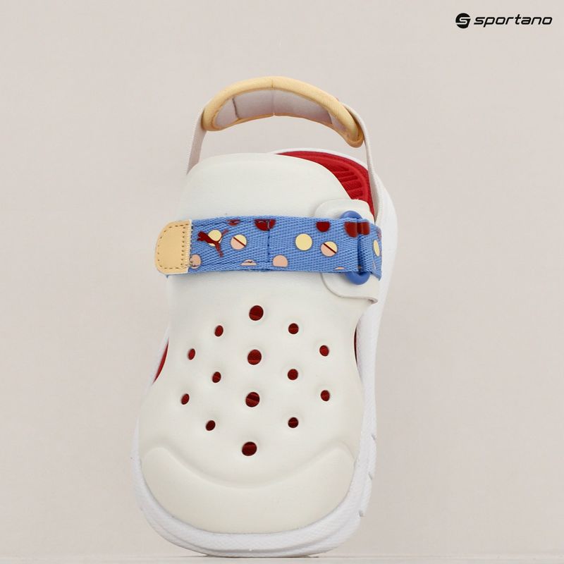 PUMA Evolve Summer Camp AC PS sandali da bambino bianco caldo/cielo blu/camomilla 9