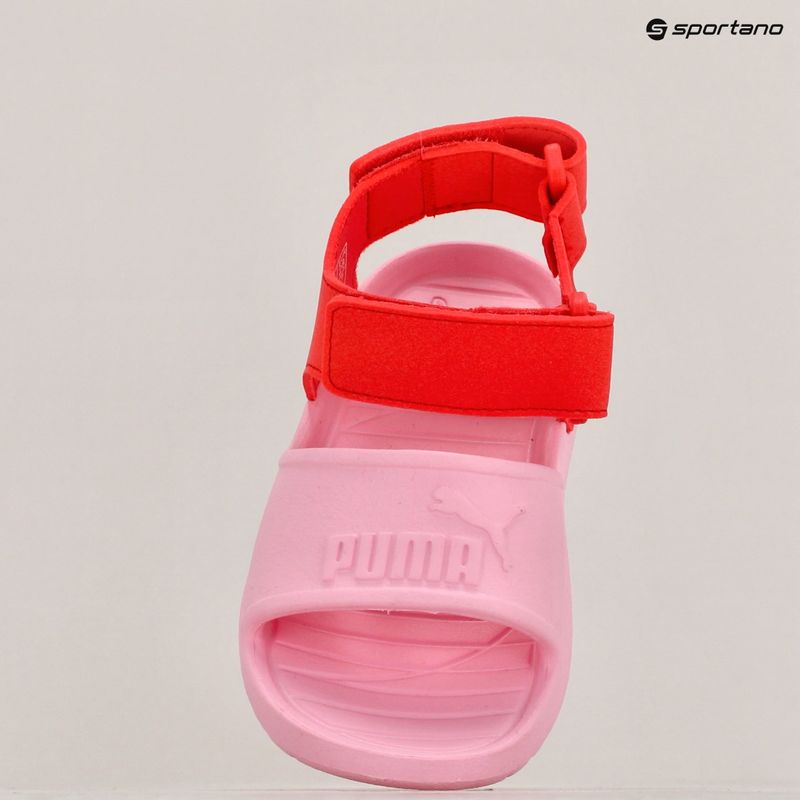 PUMA Divecat v2 Injex PS sandali per bambini rosa lilla/rosso attivo 13