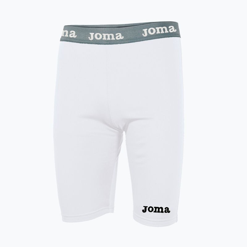 Pantaloncini termici da uomo Joma Warm Fleece blanco