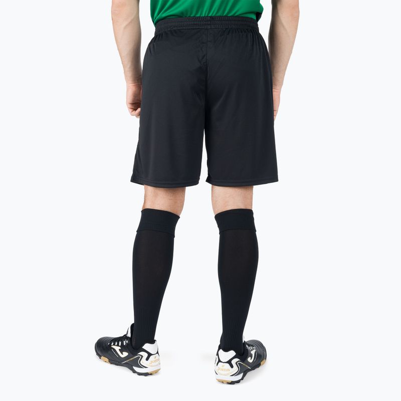 Pantaloncini da calcio Joma Nobel da uomo, nero 3