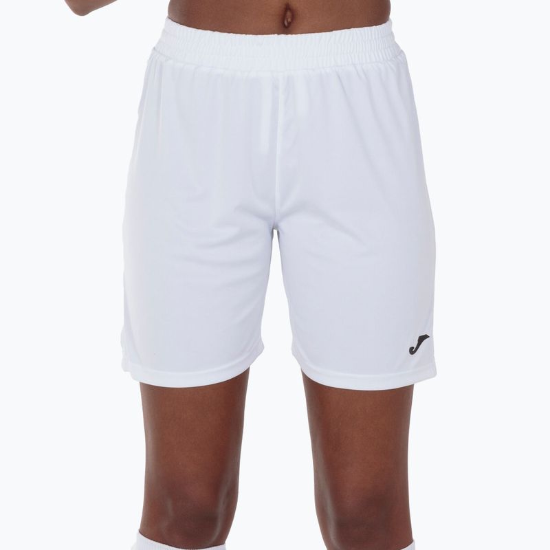 Pantaloncini da calcio Joma Nobel bianchi per uomo 6
