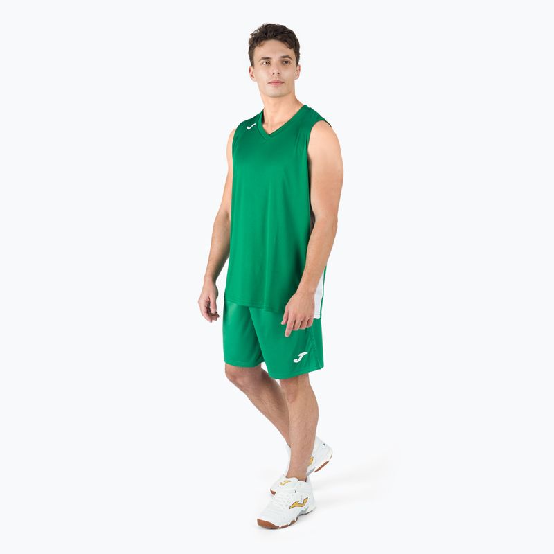 Pantaloncini da calcio Joma Nobel verde uomo 4