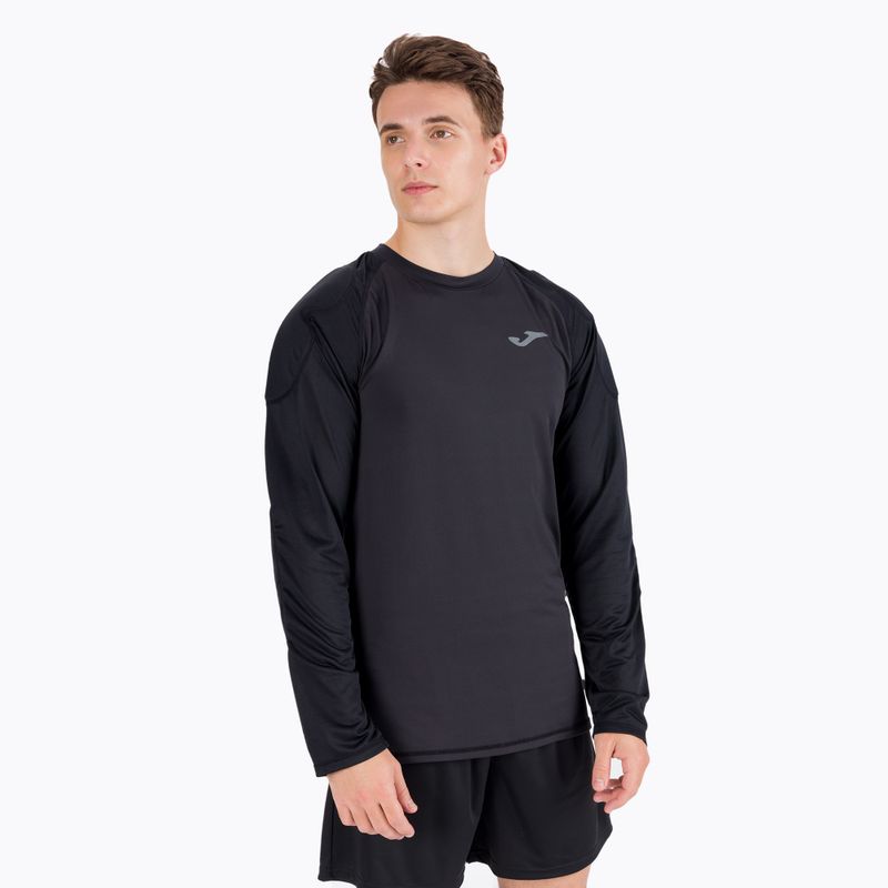 Maglia Joma Goalkeeper Protec a maniche lunghe da bambino, nero