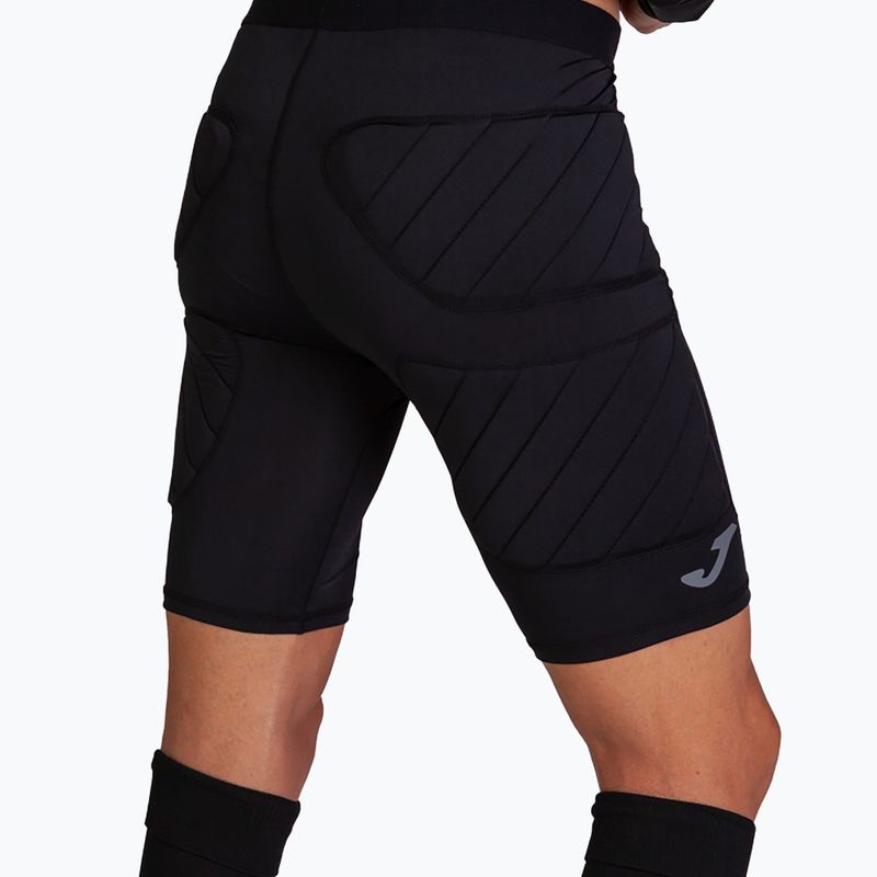 Pantaloncini Joma Goalkeeper Protec da bambino, nero 8
