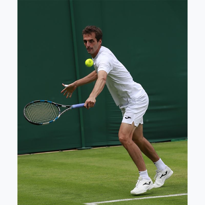 Pantaloncini da tennis Joma Drive bianco 4