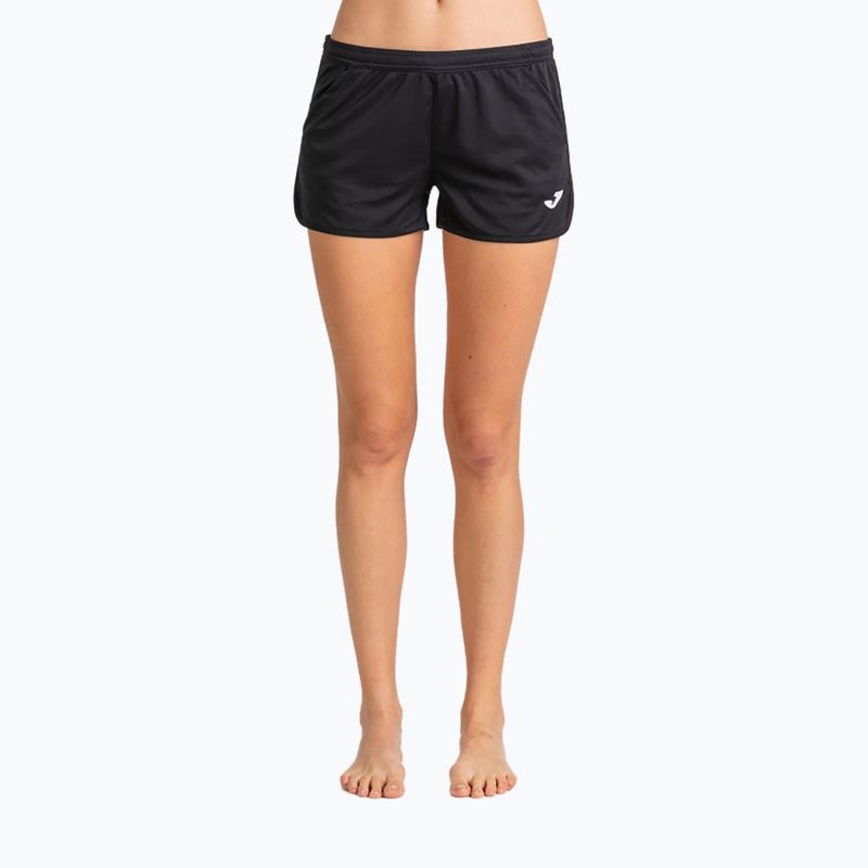 Pantaloncini da tennis da donna Joma Hobby nero 2