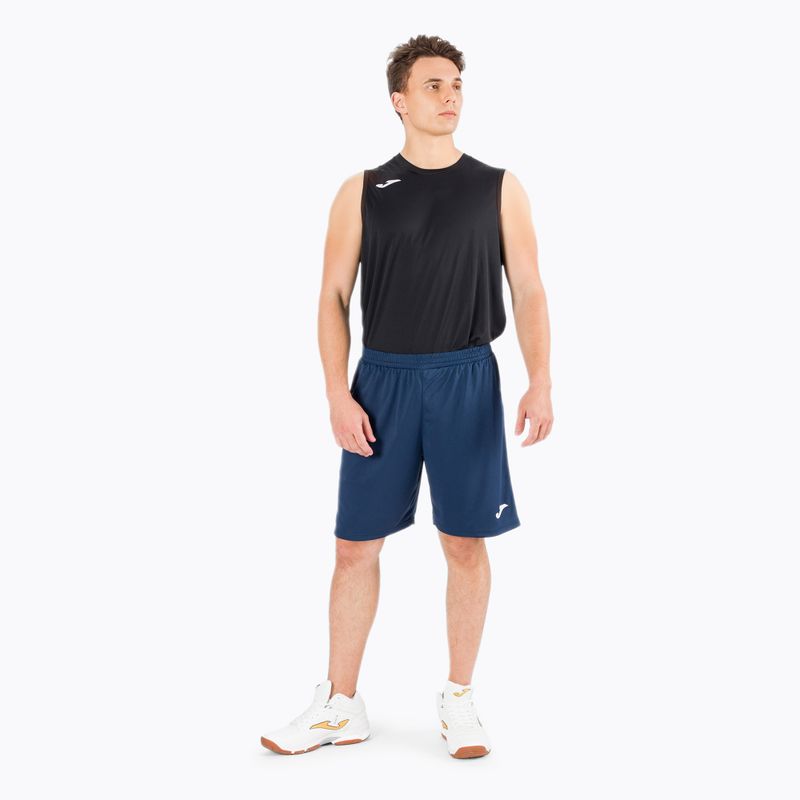 Pantaloncini da calcio Joma Nobel navy da uomo 5