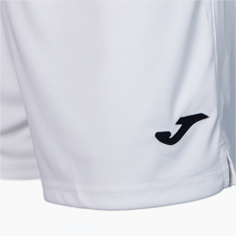 Pantaloncini da calcio da donna Joma Short Paris II bianco 3