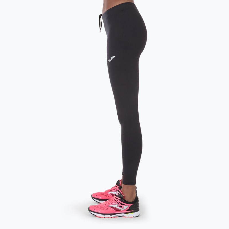 Leggings da corsa da donna Joma Olimpia nero 4