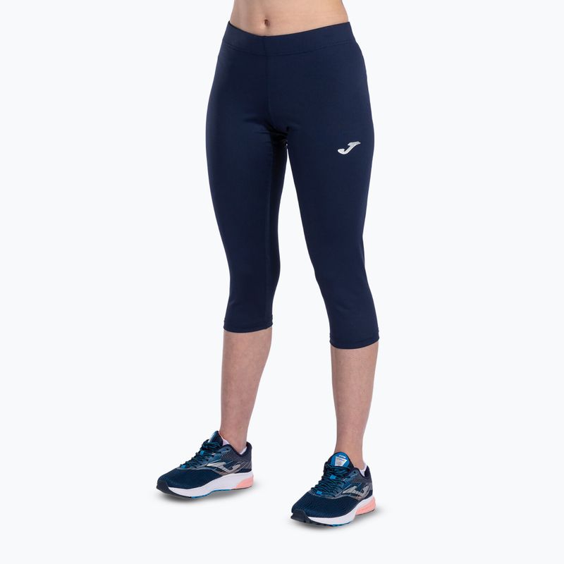 Leggings da allenamento donna Joma Olimpia 3/4 navy 2