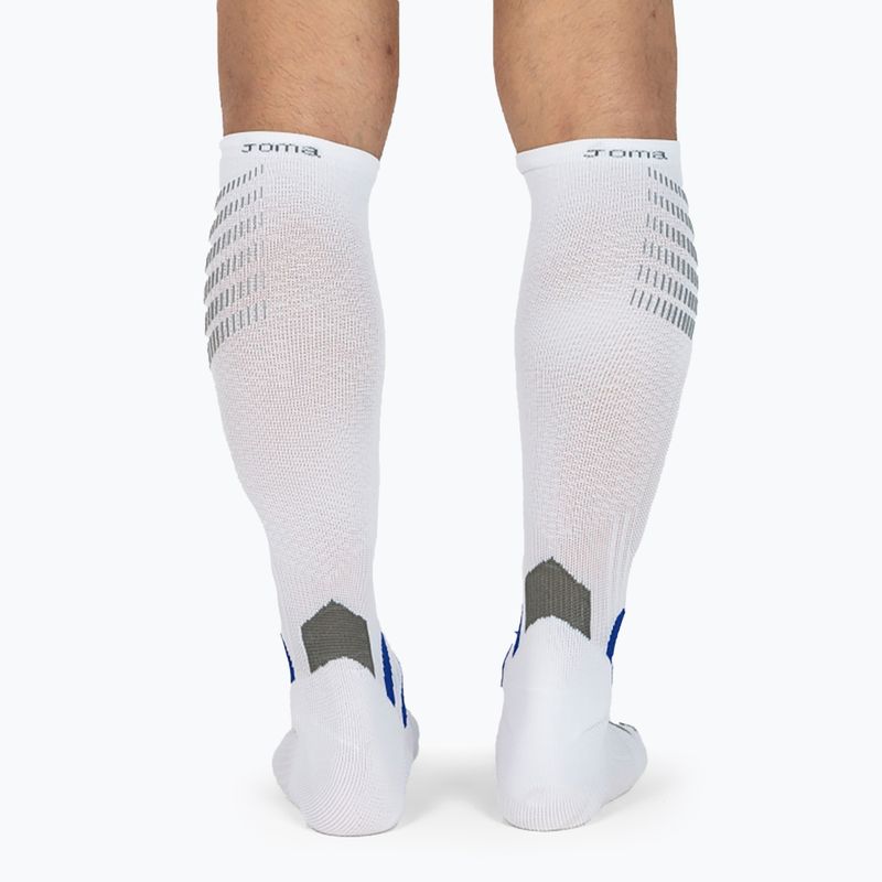 Joma Calze lunghe a compressione bianche 6