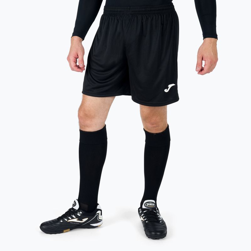 Pantaloncini da allenamento da uomo Joma Treviso nero