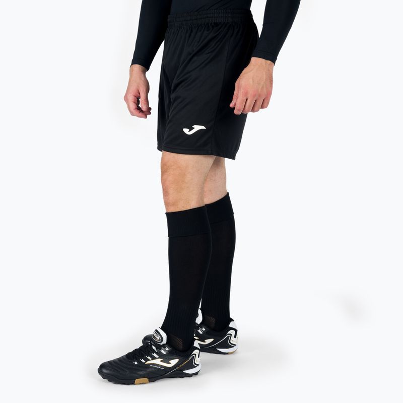 Pantaloncini da allenamento da uomo Joma Treviso nero 2