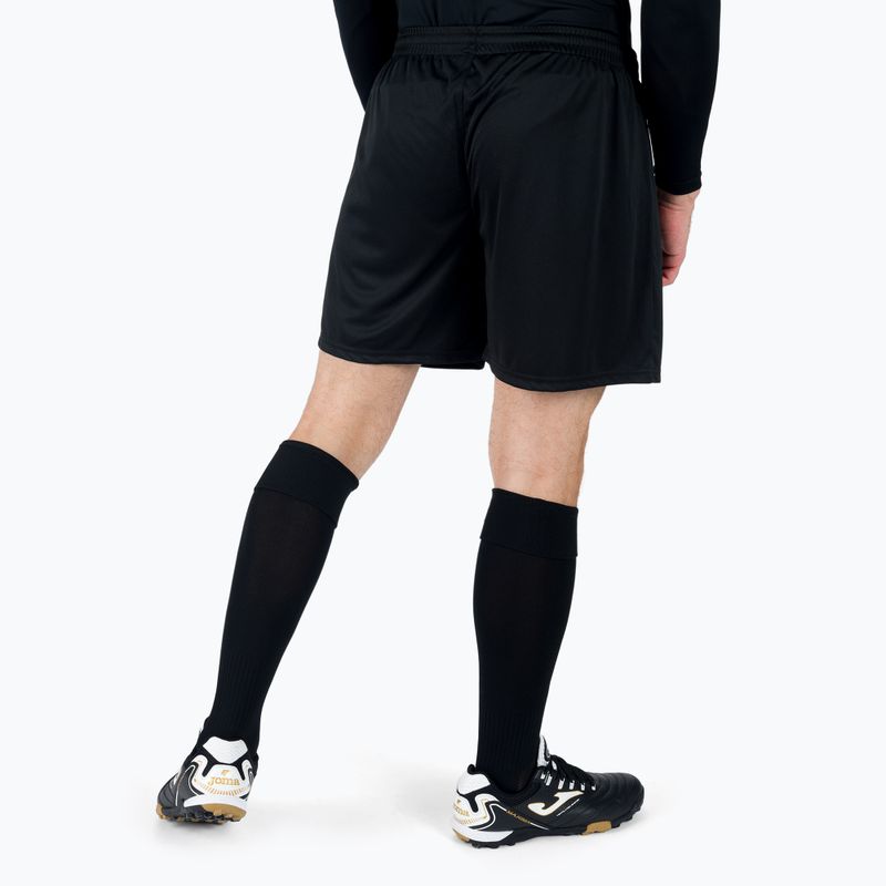 Pantaloncini da allenamento da uomo Joma Treviso nero 3