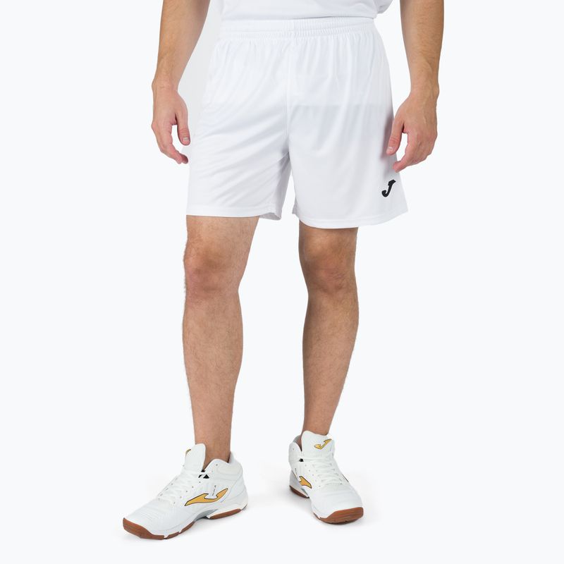 Pantaloncini da allenamento da uomo Joma Treviso bianco