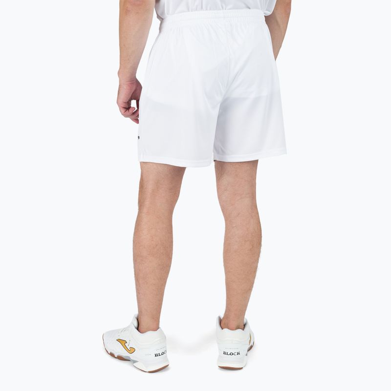 Pantaloncini da allenamento da uomo Joma Treviso bianco 3
