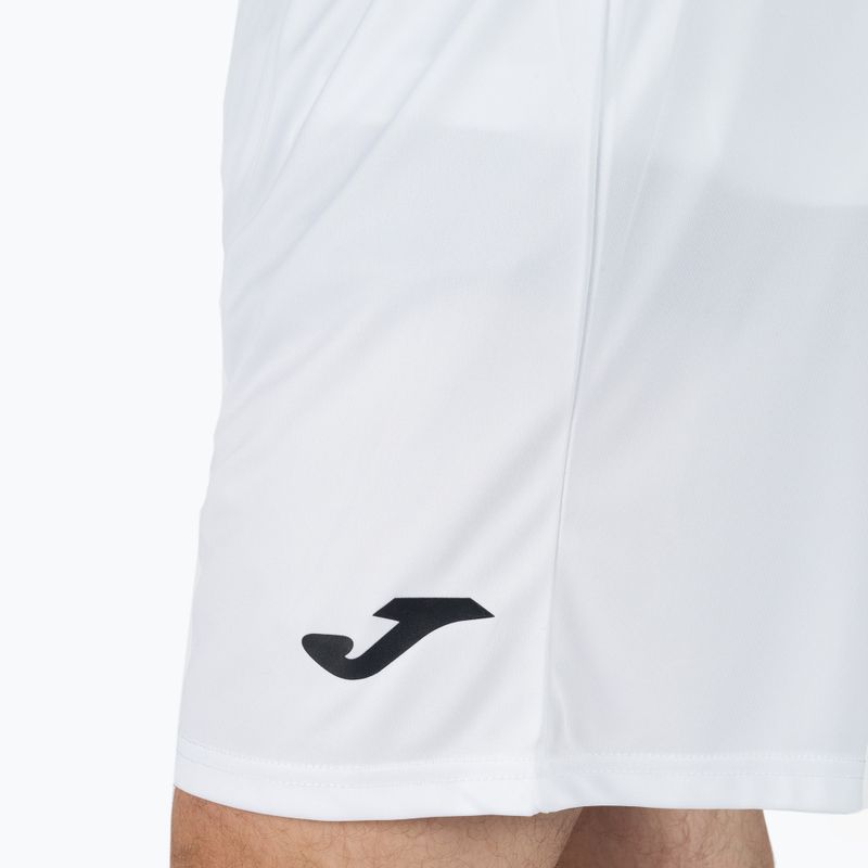 Pantaloncini da allenamento da uomo Joma Treviso bianco 4