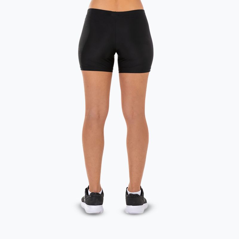 Pantaloncini da corsa da donna Joma Lycra nero 2
