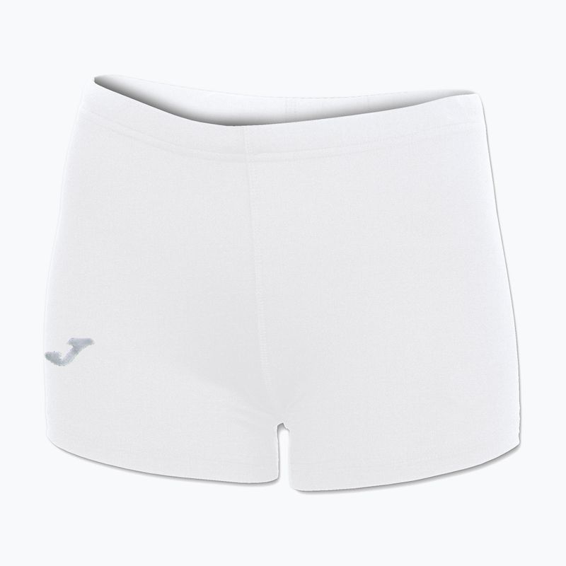 Pantaloncini da corsa da donna Joma Lycra bianco 5