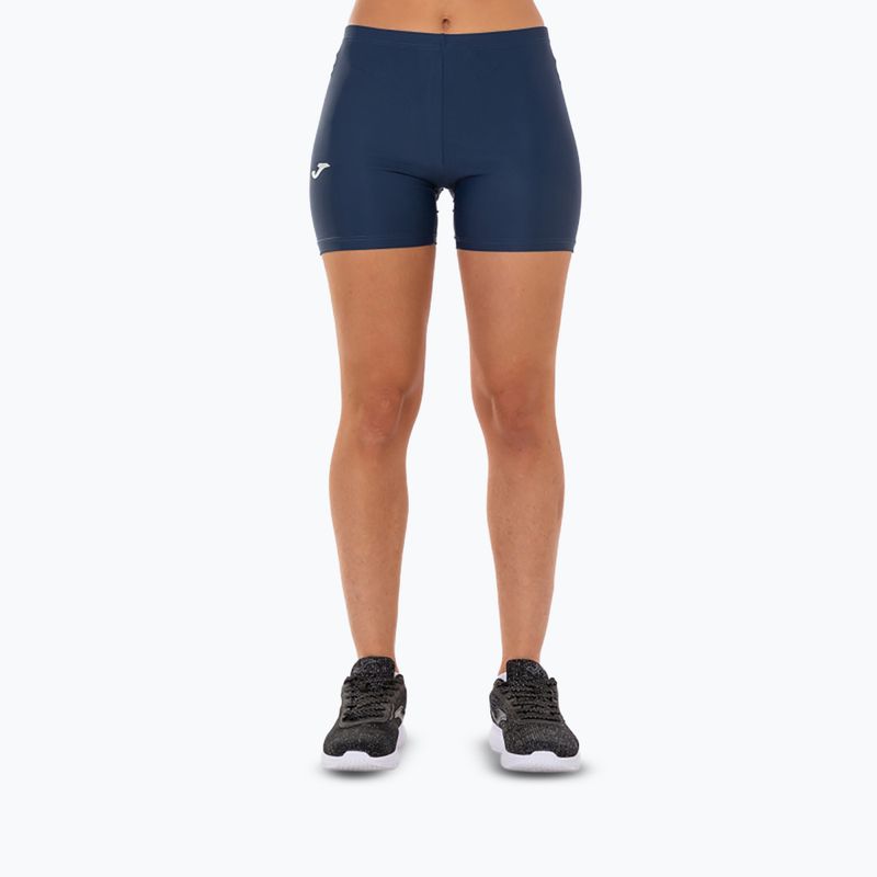Pantaloncini da corsa da donna Joma Lycra navy