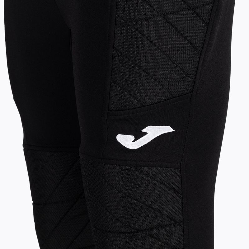 Pantaloni Joma Pirate Goalkeeper Protec da uomo, nero 4