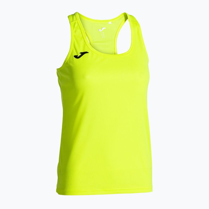 Maglietta da corsa donna Joma Siena II giallo fluor