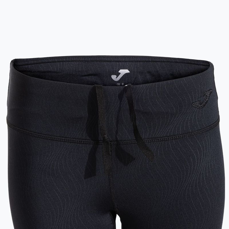 Leggings da corsa da donna Joma Dase II Pirate nero 4