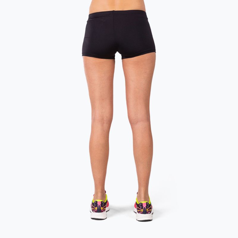 Pantaloncini da corsa da donna Joma Elastic Short nero 4