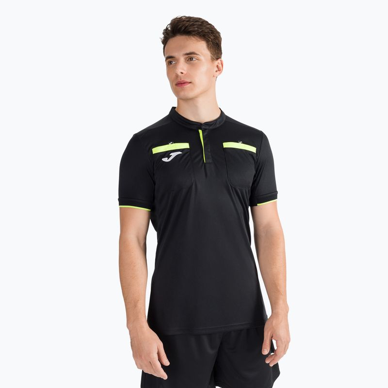 Maglia da calcio Joma Referee da uomo, nero