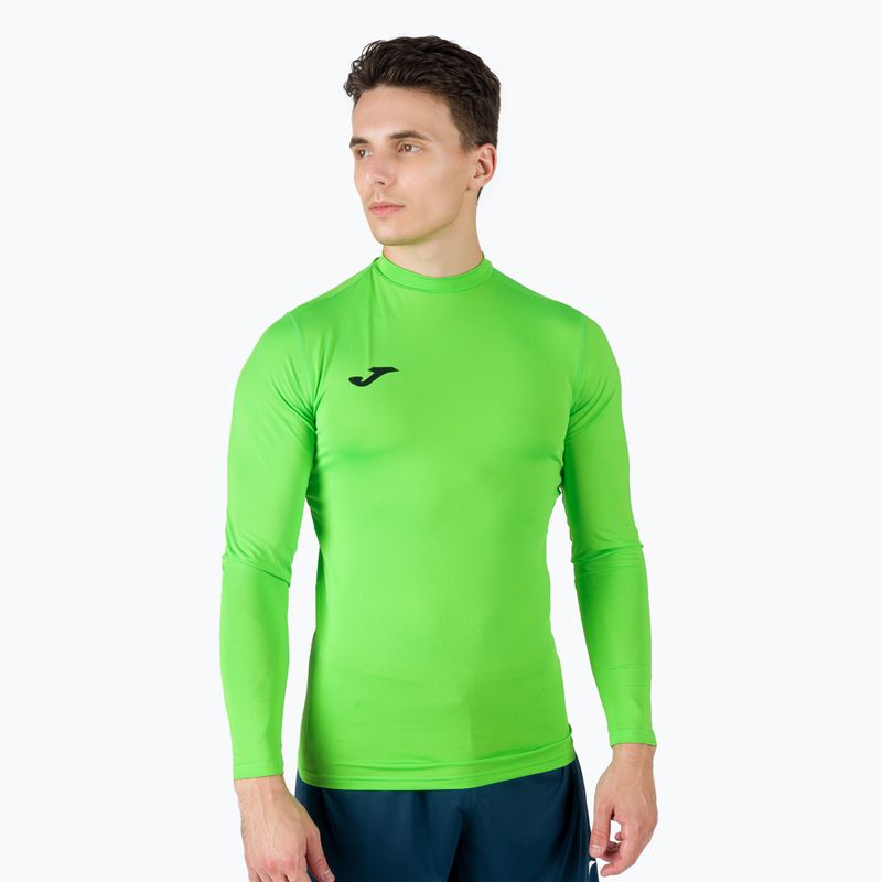 Joma Brama Academy verde fluor manica lunga termica 2