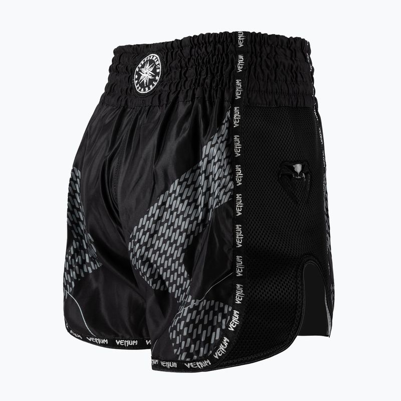 Pantaloncini da allenamento uomo Venum Nexus Muay Thai black/silver 4