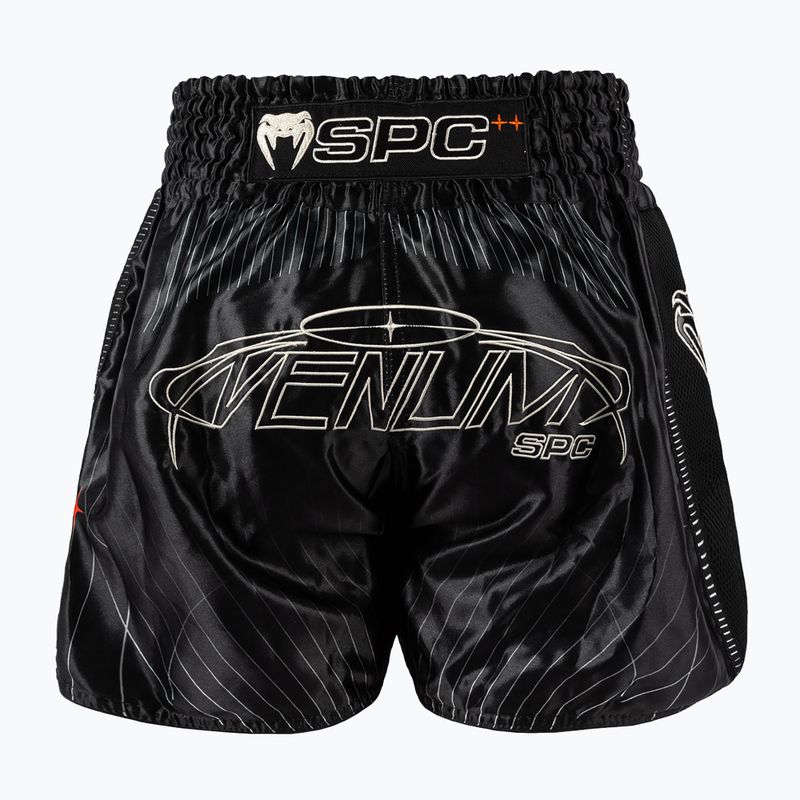Pantaloncini da allenamento uomo Venum Eclipse Muay Thai black/ivory 2